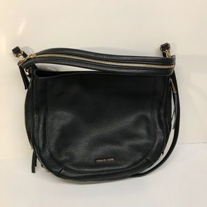 Michael Kors Black Julia Convertible Shoulder Bag